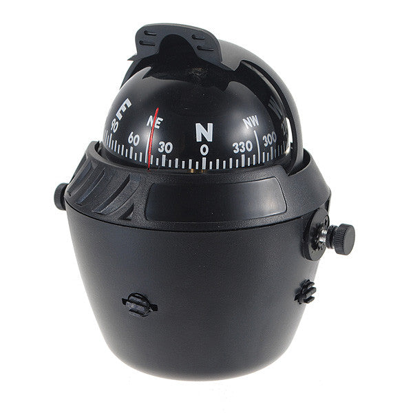12V LED Light Sea Marine Pivoting Compass Boat Car Big BK - GhillieSuitShop