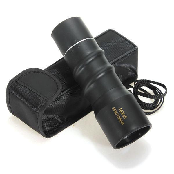 16X40 Compact Focus Adjustable Monocular Travel Camping Telescope - GhillieSuitShop