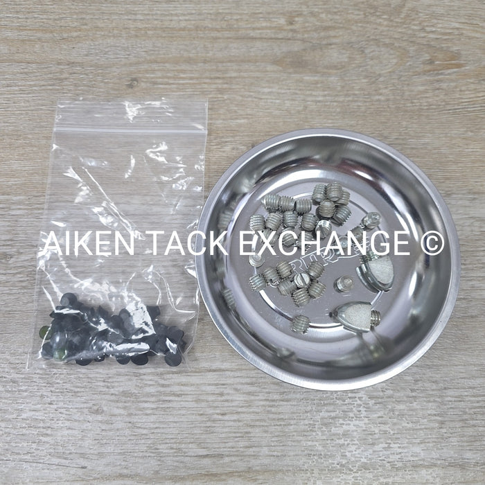 2 Deep Footing Studs, 30 Stud Blanks, 42 Rubber Plugs, & 1 Magnetic Tray