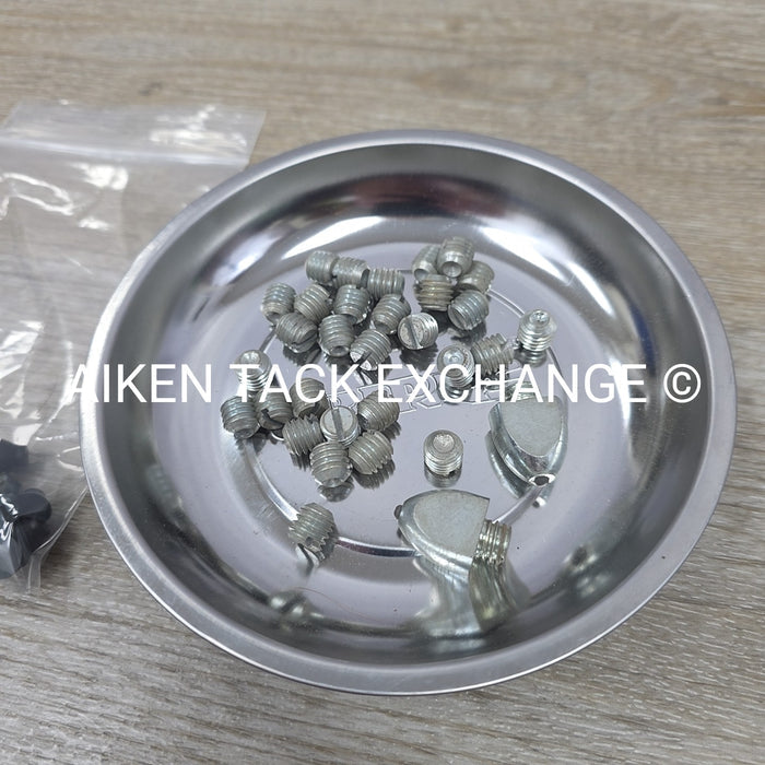 2 Deep Footing Studs, 30 Stud Blanks, 42 Rubber Plugs, & 1 Magnetic Tray