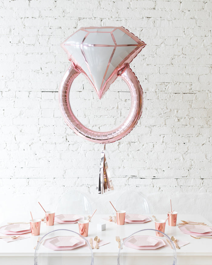 36in Blush Wedding Ring