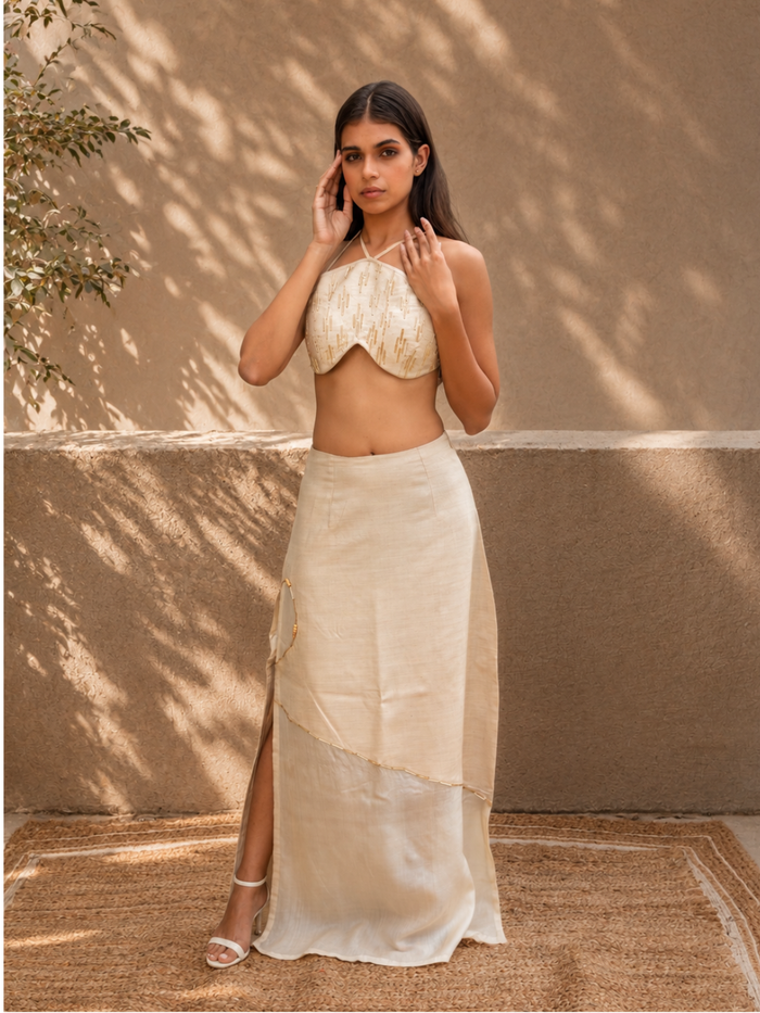 Aced Heart Embellished Set | Jhultaru