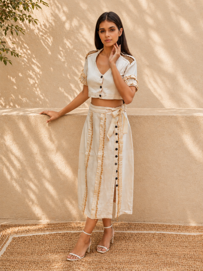 Alina Kala Cotton Skirt | Jhultaru