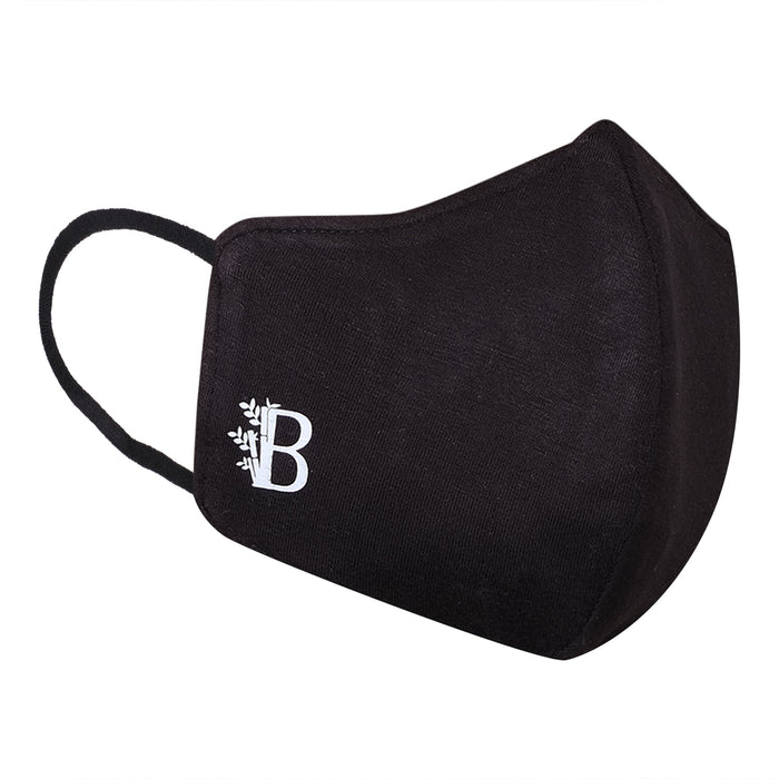 Bamboo Fabric Men's Face Mask | 5 Layer filtration | Pack of 2
