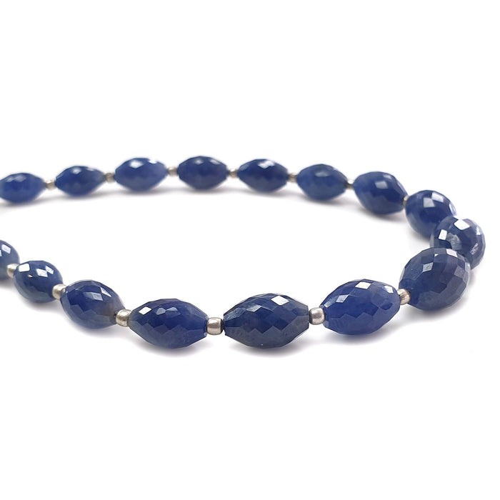 Blue Sapphire Faceted Beads