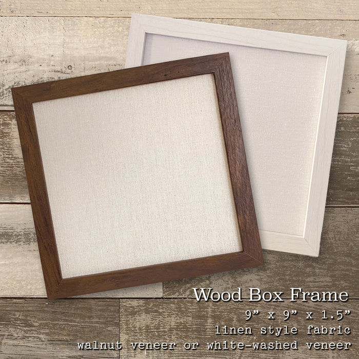 Coconut - Custom Framed Sign