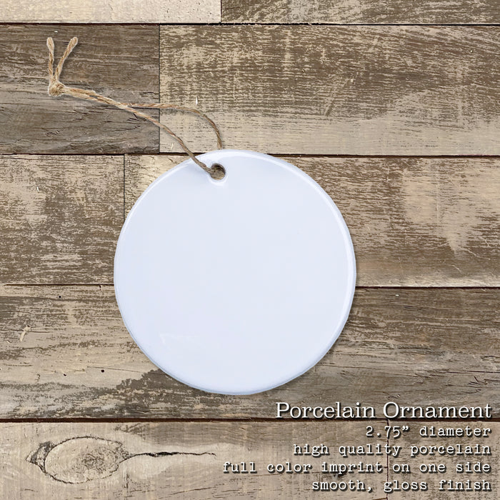 Coconut - Custom Ornament