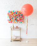 Colorful Bloom - Balloon Backdrop & Giant Set