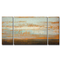 Desert Flats' 3 Piece Wrapped Canvas Wall Art Set