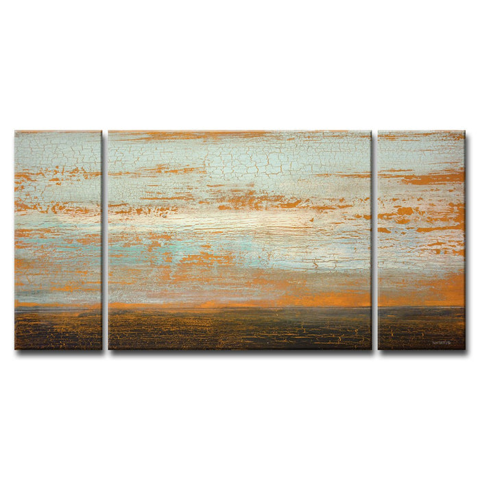 Desert Flats' 3 Piece Wrapped Canvas Wall Art Set