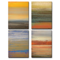 Destiny No. 1-4' 4 Piece (18 x 48) Wrapped Canvas Wall Art Set