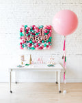 Flamingo Fling - Balloon Backdrop & Giant Set