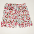 Florence Lounge Shorts | Organic Cotton–Linen Floral