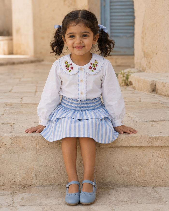 Garden Party Set | Capri Blouse & Amalfi Skort