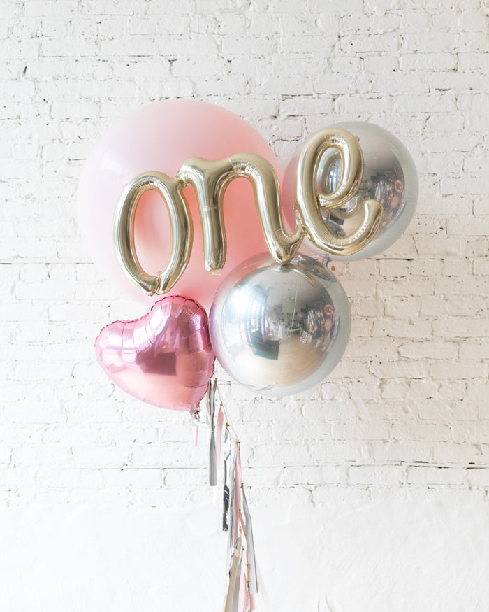 GIFT-Pink Chic - ONE Script Giant Bouquet