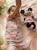 Grandma's House Set | Organic Cotton–Linen Floral Co-ord