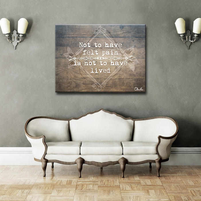 'Live' Inspirational Canvas Art