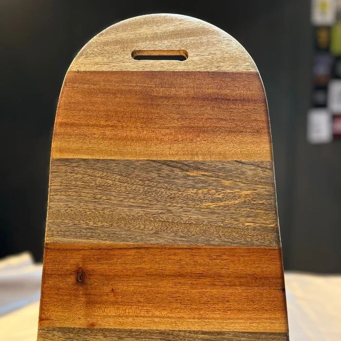 Mango + Acacia Wood Platter 15.5 in (Length) x 9.5 in (Width) x 0.5 in (Thickness)