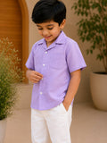 Milan Shirt | Organic Cotton–Linen Blend