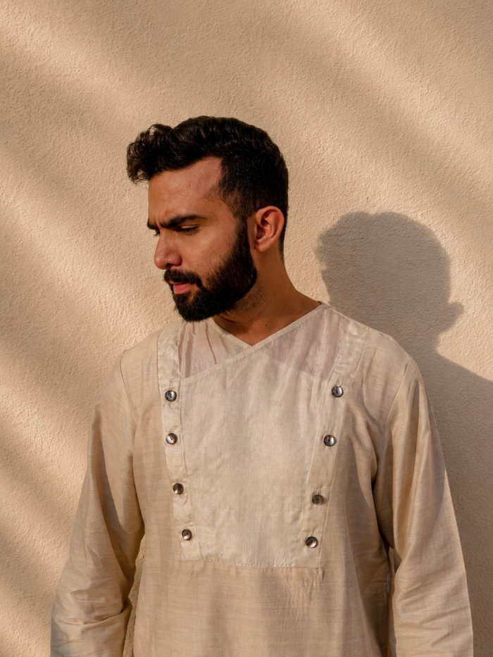 Mridu Silk Kurta | Jhultaru