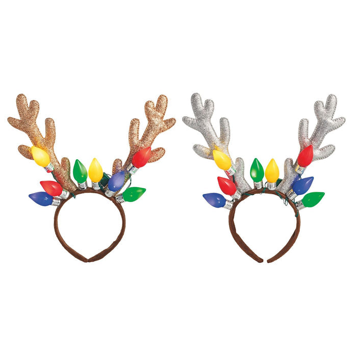 Mud Pie - Christmas Light-Up Bulb Headbands - Findlay Rowe Designs