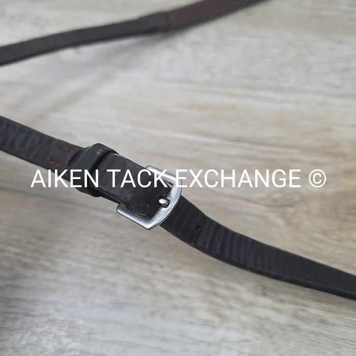 Nunn Finer Soft Grip Rubber Reins, Brown, 60"