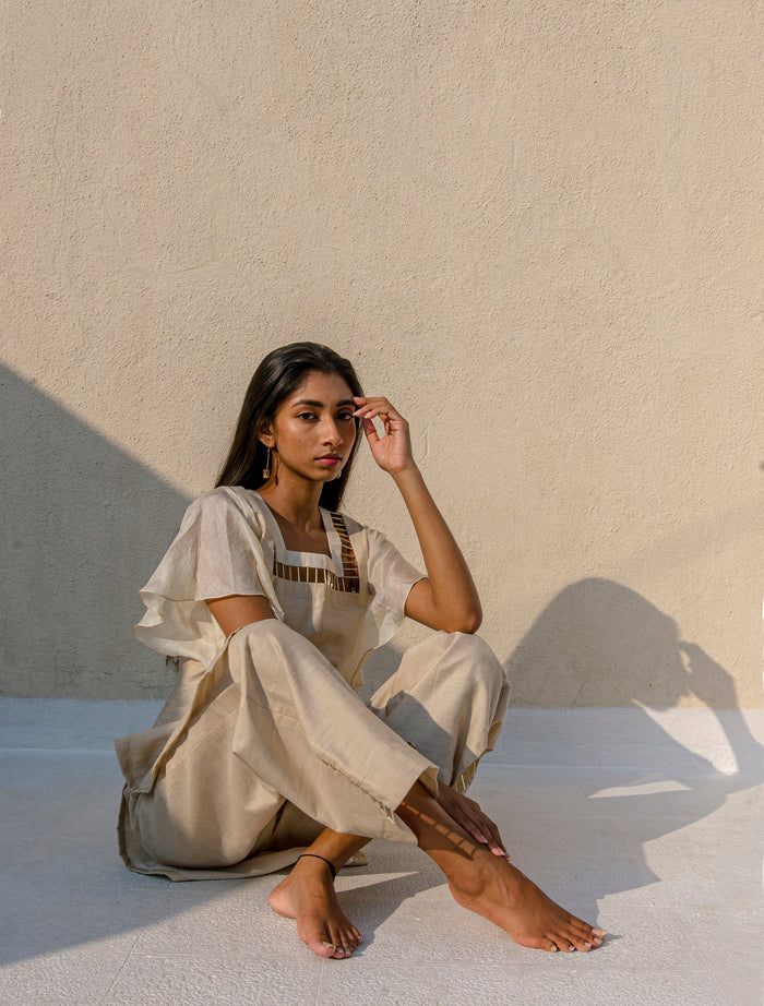 Ori Silk Pant | Jhultaru