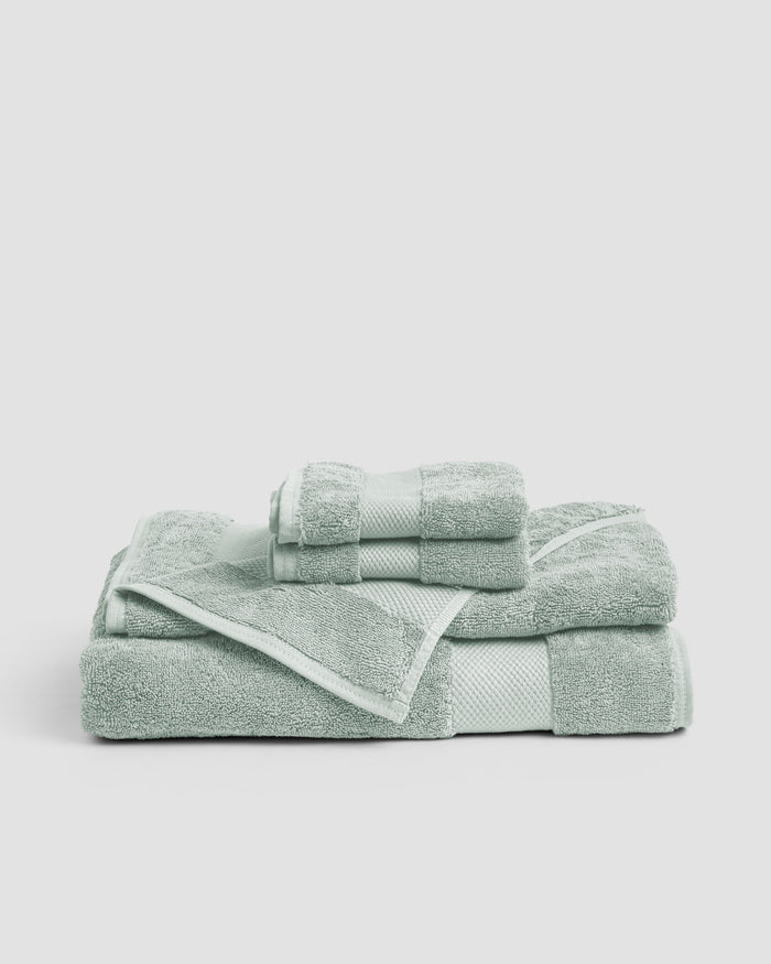 Luxury Organic Towel  Green