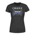 Apparel XS / Black Personalized Shirt - Police Name Custom - UK - Standard Women's T-shirt