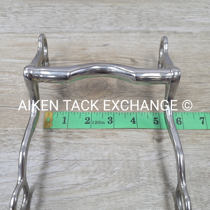 Ported Mullen Mouth Shanked Bit 5"