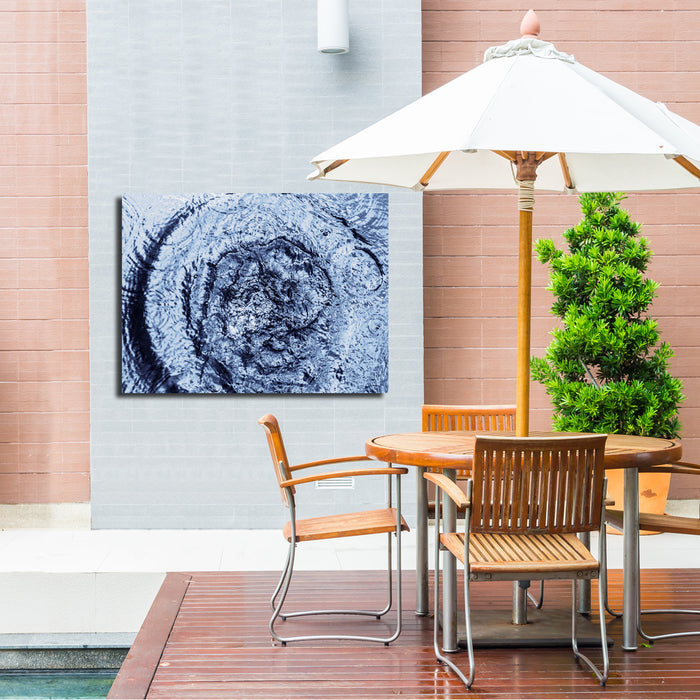 Ready2HangArt Indoor/Outdoor Wall Décor 'Blue Tranquility No. 4' in ArtPlexi by NXN Designs