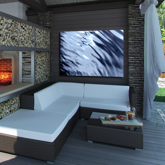 Ready2HangArt Indoor/Outdoor Wall Décor 'Blue Tranquility No. 5' in ArtPlexi by NXN Designs