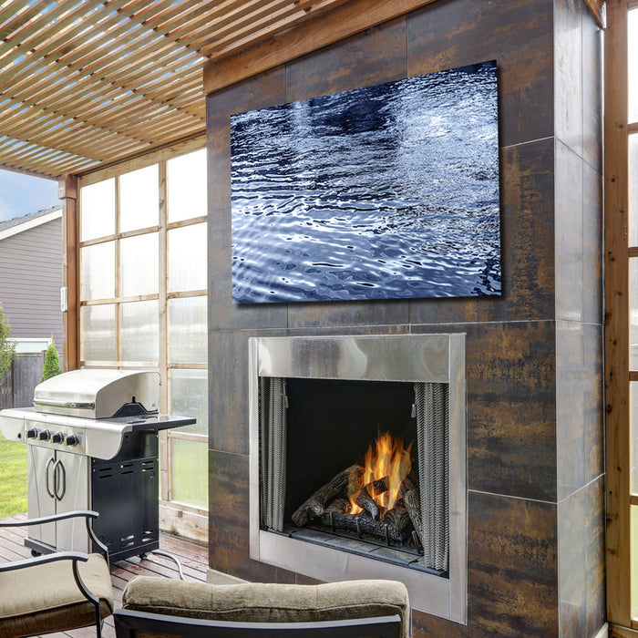 Ready2HangArt Indoor/Outdoor Wall Décor 'Blue Tranquility No. 7' in ArtPlexi by NXN Designs