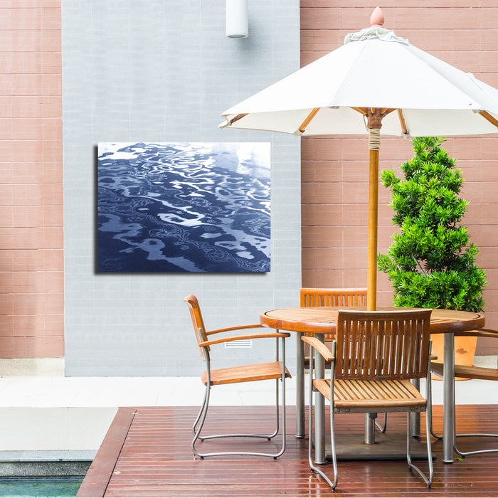 Ready2HangArt Indoor/Outdoor Wall Décor 'Blue Tranquility No. 8' in ArtPlexi by NXN Designs