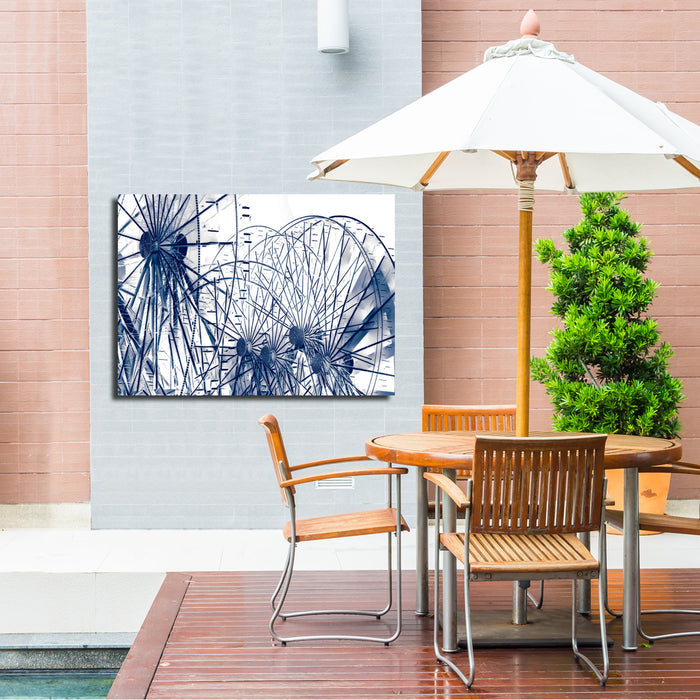 Ready2HangArt Indoor/Outdoor Wall Décor 'Fun House No. 2' in ArtPlexi by NXN Designs
