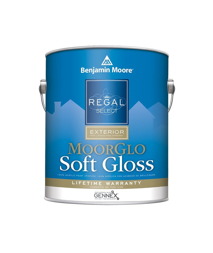 Benjamin Moore Regal Select Soft Gloss Exterior Paint available at Catalina Paints