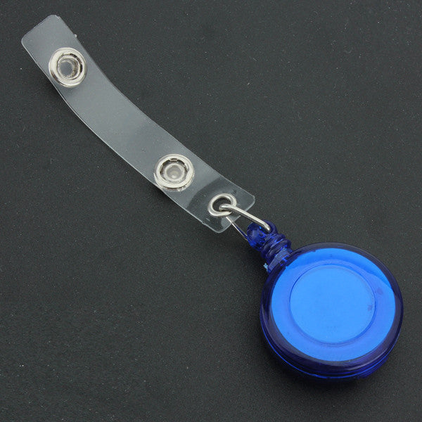 Retractable Card Key Holder Tag Reels Badge Plastic Belt Clip - GhillieSuitShop