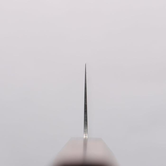 Seisuke AUS10 Mirror Crossed Nakiri 160mm Shitan & Black Pakkawood Handle - Seisuke Knife