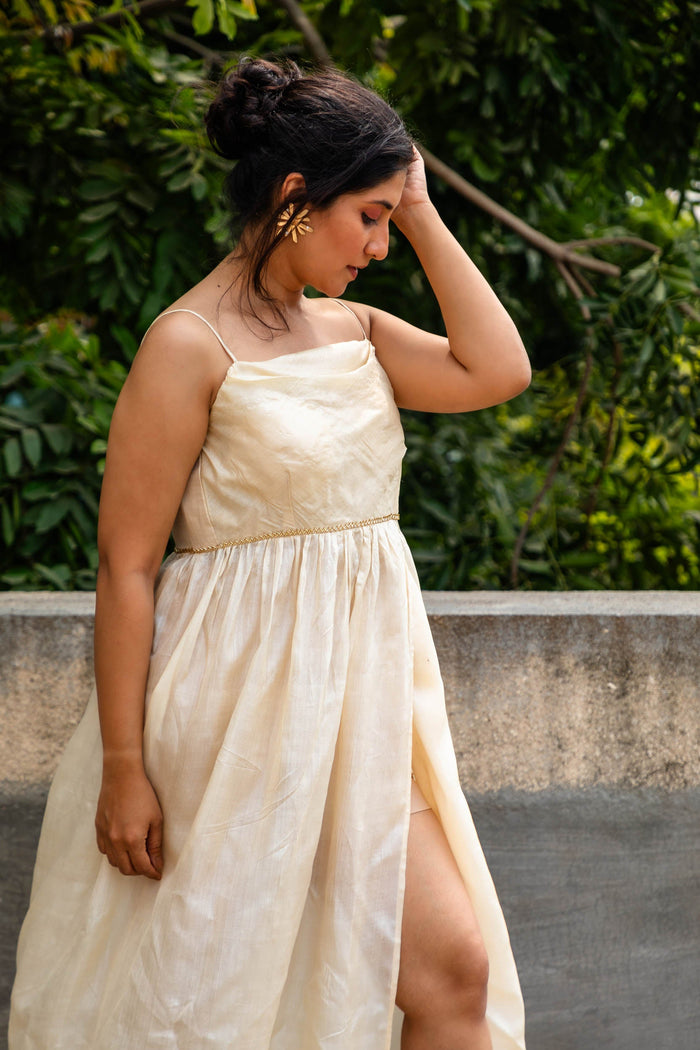 Sienna Silk Gown| Jhultaru