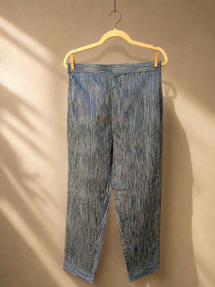 Siona Co-ord Set- Handwoven Kurta & Pant Set in Tussar Silk | Jhultaru