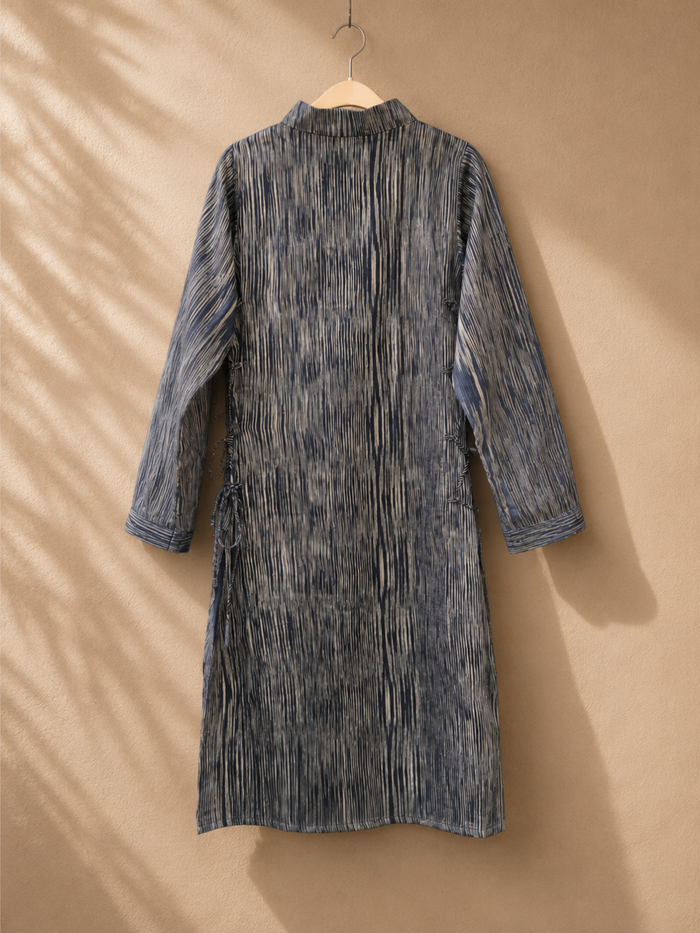 Siona Co-ord Set- Handwoven Kurta & Pant Set in Tussar Silk | Jhultaru