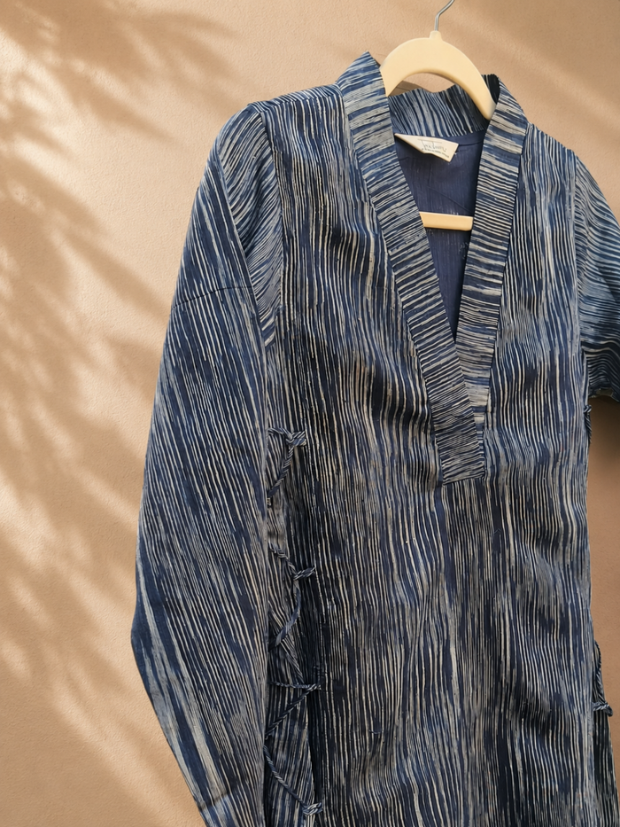 Siona Co-ord Set- Handwoven Kurta & Pant Set in Tussar Silk | Jhultaru