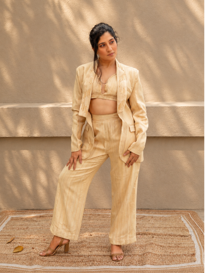 Solina Silk Pant | Jhultaru