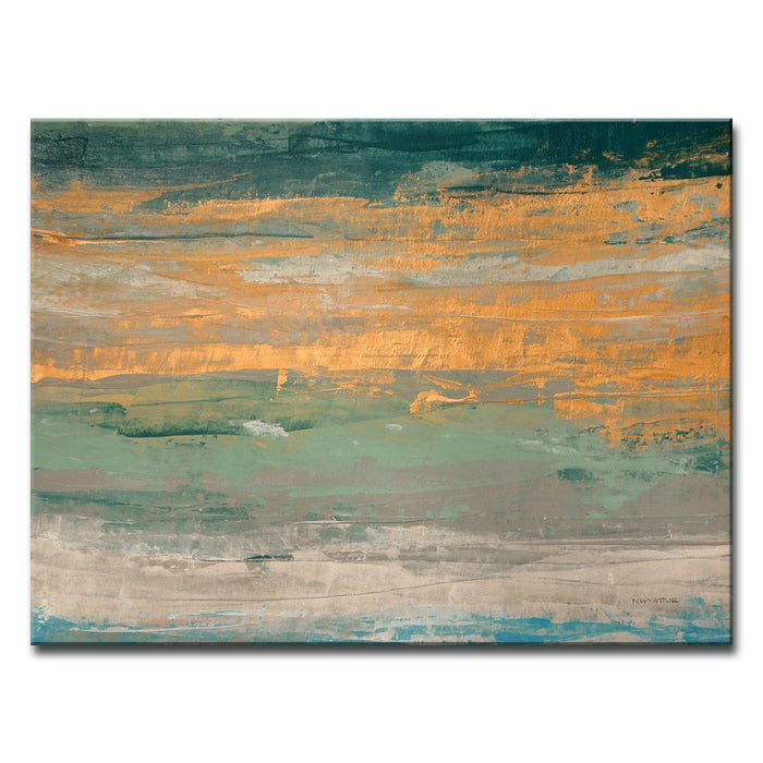 Sparkling Seas No. 2' Wrapped Canvas Wall Art