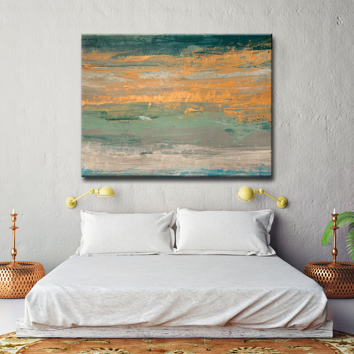 Sparkling Seas No. 2' Wrapped Canvas Wall Art