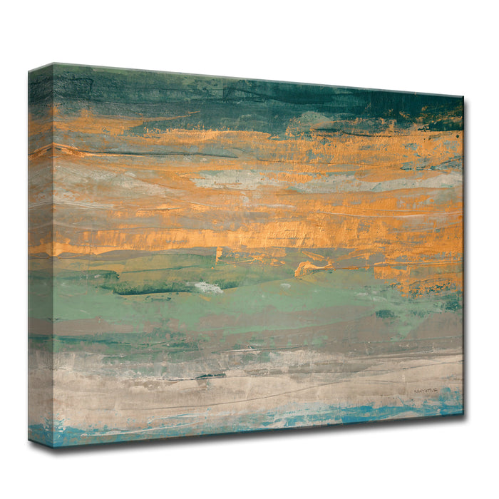 Sparkling Seas No. 2' Wrapped Canvas Wall Art
