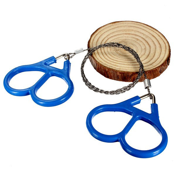 Steel Wire Saw Scroll Outdoor Hiking Camping Survival Portable Tool - GhillieSuitShop