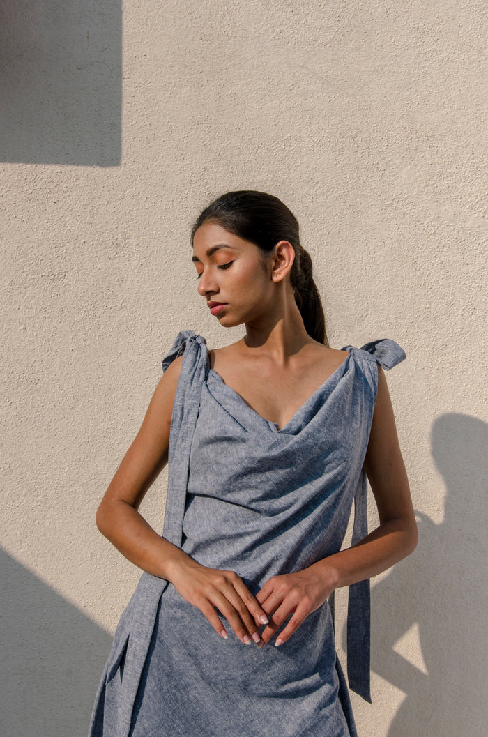 Stromy Hemp Dress | Jhultaru