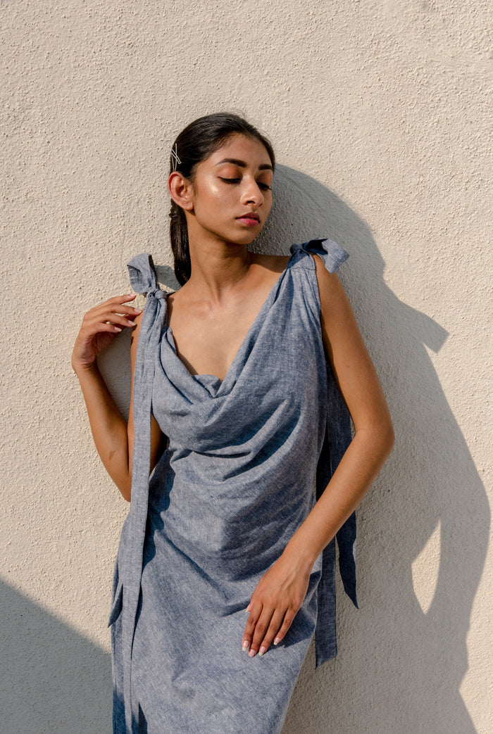 Stromy Hemp Dress | Jhultaru