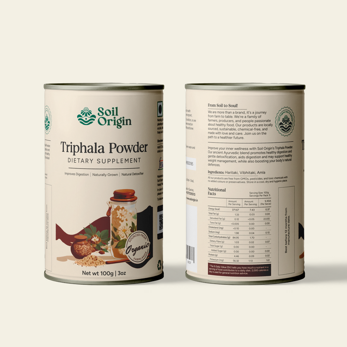 Superfood Wellness Pack - Moringa, Triphala, Ashwagandha & Lakadong Turmeric